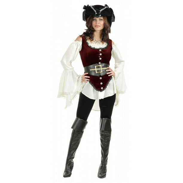 Renaissance Velvet Men's VEST Pirate  Adult Costume Theme Wedding Theater